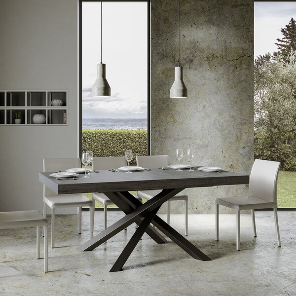 Tavolo 160x90x77 cm Volantis Fix Cemento