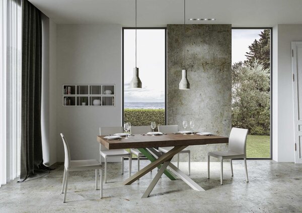 Tavolo 160x90x77 cm Volantis Fix Noce