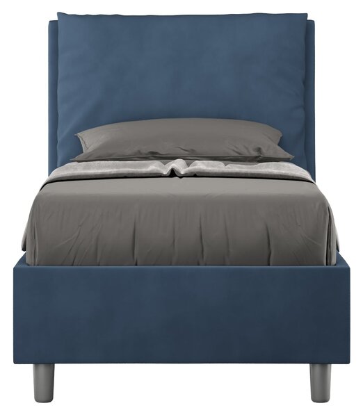 Letto Singolo 80x190 cm Senza Rete Antea Blu