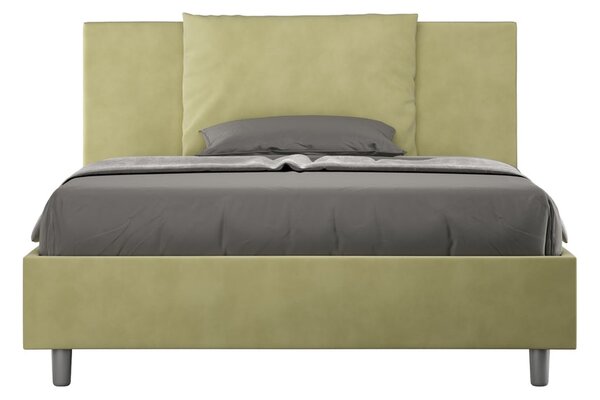Letto 1 Piazza e Mezzo 120x190 cm Senza Rete Antea Tè Verde