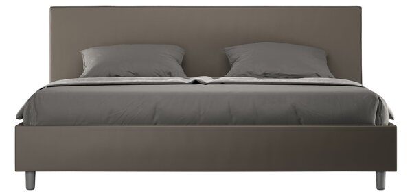 Letto Matrimoniale 160x200 cm Senza Rete Adele Cappuccino