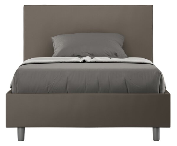 Letto 1 Piazza e Mezzo 120x190 cm Senza Rete Adele Cappuccino
