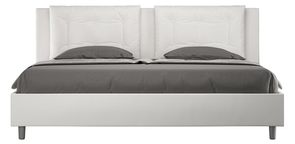 Letto Matrimoniale 160x190 cm Senza Rete Annalisa Bianco