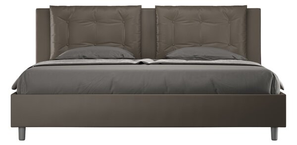 Letto Matrimoniale 160x190 cm Senza Rete Annalisa Cappuccino