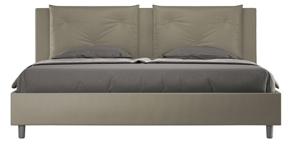 Letto Matrimoniale 160x200 cm Senza Rete Appia Cappuccino