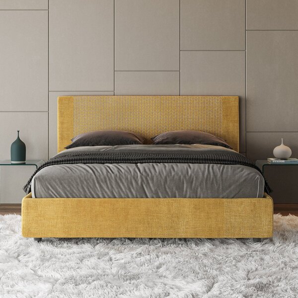Letto Matrimoniale 160x190 cm Senza Rete Rosal Norris Labirinto