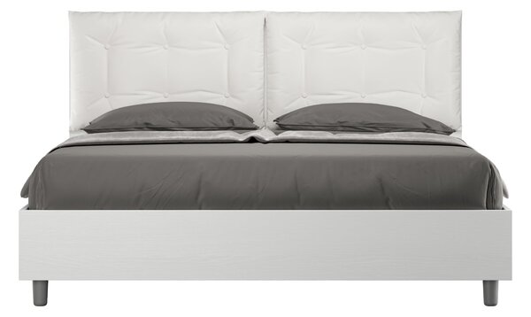 Letto Matrimoniale 160x190 cm Senza Rete Annalisa Egos Bianco