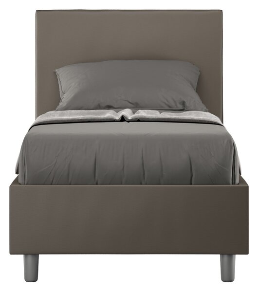 Letto Singolo 80x190 cm Senza Rete Adele Cappuccino
