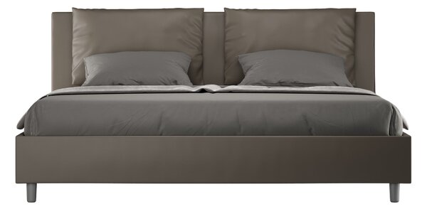 Letto Matrimoniale 160x190 cm Senza Rete Antea Cappuccino