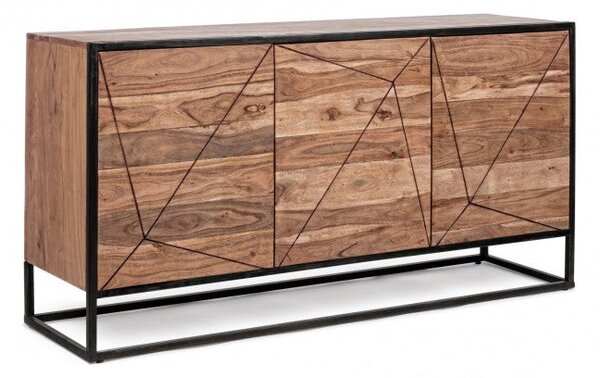 Credenza 3 Ante 145x40x76h cm Egon