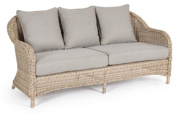 Divano 3 Posti 175x82x83h cm con Cuscini Aditya New
