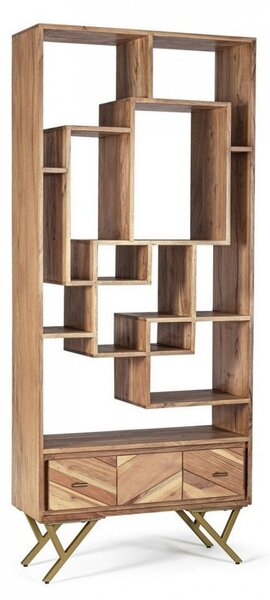 Libreria 1 Cassetto 80x30x185h cm Raida