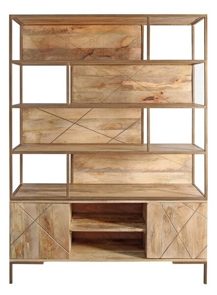 Libreria 2 Ante 145x40x199h cm Jaidev