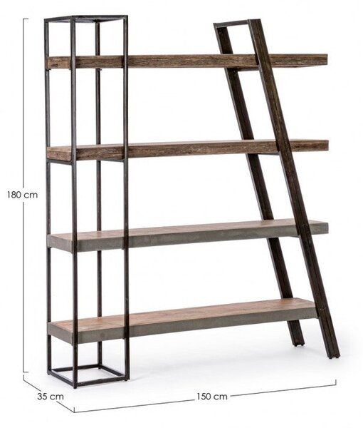 Libreria 150x35x180h cm Manchester