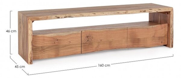 Mobile Basso 3 Cassetti 160x45x46h cm Eneas