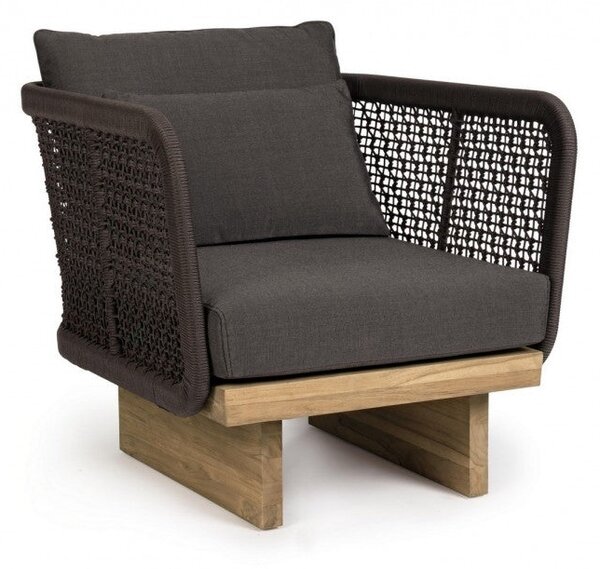 Poltrona 76x83,5x80h cm con Cuscini Xylia Dark