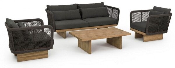 Poltrona 76x83,5x80h cm con Cuscini Xylia Dark