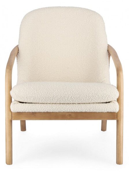 Poltrona 65,5x74,5x82h cm Elaide Pure