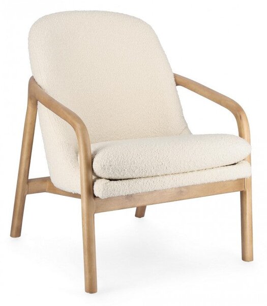 Poltrona 65,5x74,5x82h cm Elaide Pure
