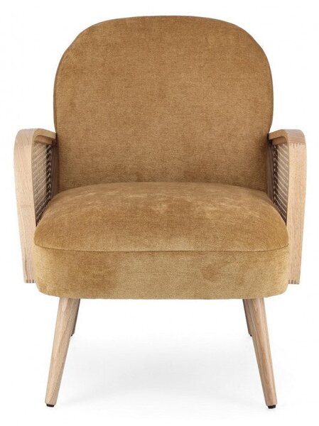 Poltrona 65x74x81h cm Dalida Mustard