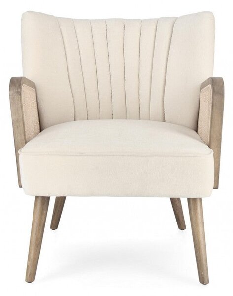 Poltrona 64x71x79h cm Virna Natural