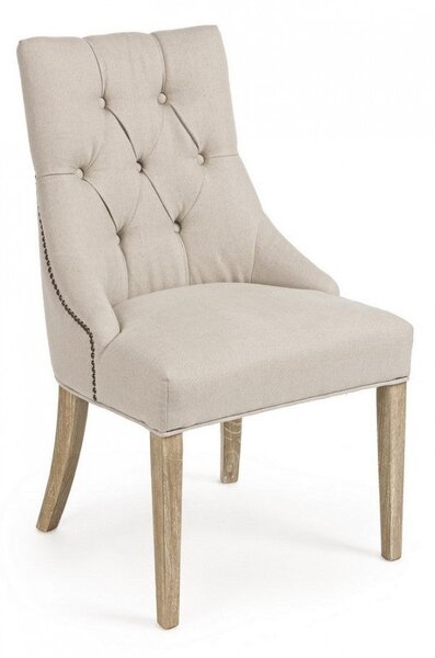 Set 2 Sedie 51x61x90h cm Cally Naturale