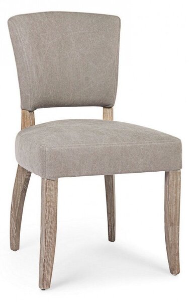 Set 2 Sedie 52x63x90h cm Maratriz Grigio