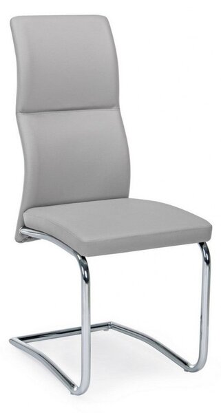 Set 4 Sedie 44x58x104h cm Thelma Grigio Chiaro