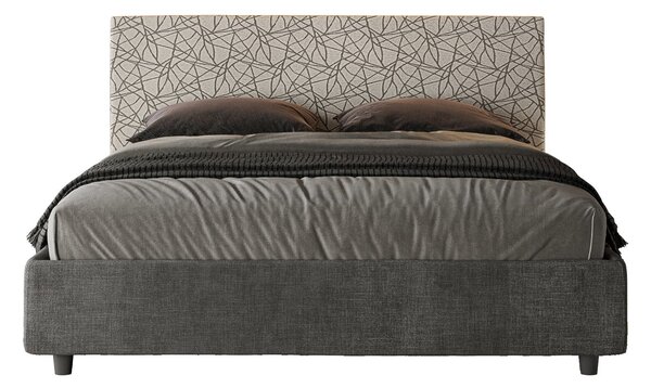 Letto Matrimoniale 160x190 cm Senza Rete Arla Norris 25 Era 02