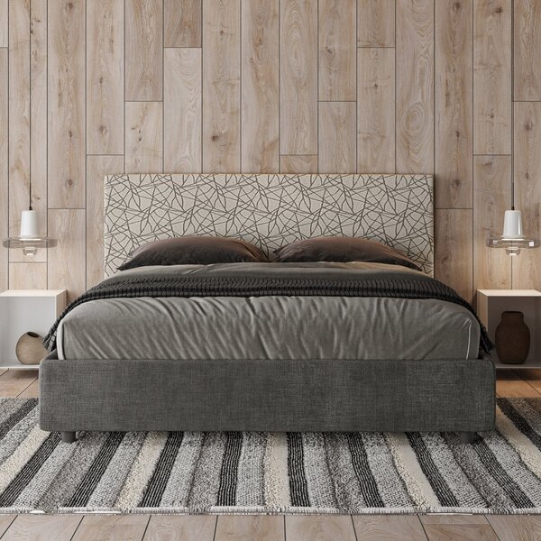 Letto Matrimoniale 160x190 cm Senza Rete Arla Norris 25 Era 02