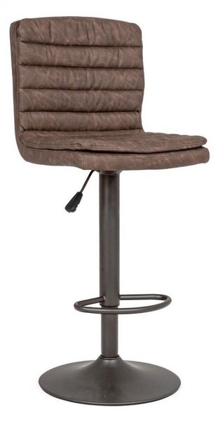 Set 2 Sgabelli Bar 41x50x94,5/115,5h cm Connor Marrone Vintage