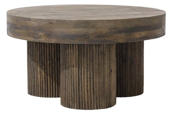 Tavolino Ø75x41h cm Dacca Brown