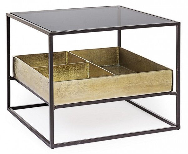 Tavolino 62x62x50h cm con Contenitore Mavila