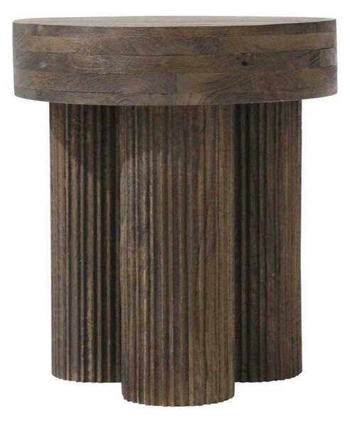 Tavolino Ø45x50h cm Dacca Brown