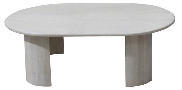 Tavolino 130x80x45h cm Orlando Ovale Naturale