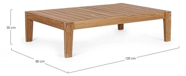 Tavolino 120x80x30h cm Kobo Fsc