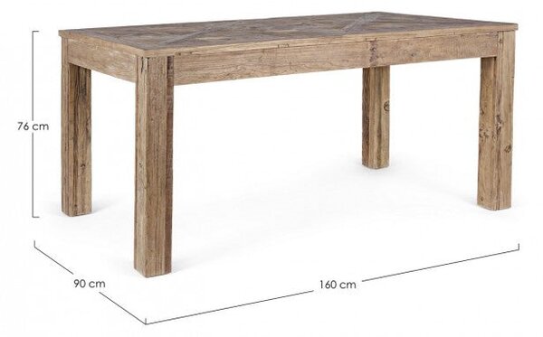 Tavolo 160x90x76h cm Kaily
