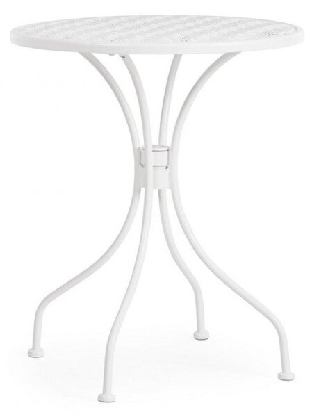 Tavolo da Giardino Ø60x71h cm Lizette Bianco