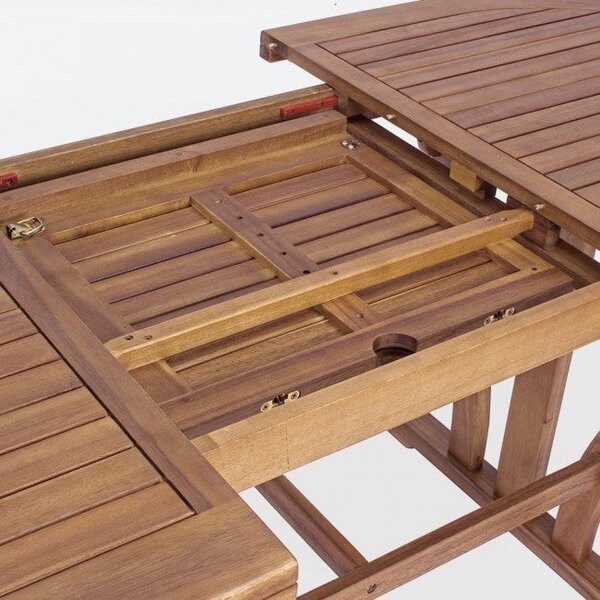 Tavolo Allungabile da Giardino 150-200x90x74h cm Noemi