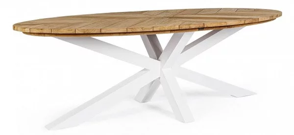 Tavolo 240x110x77h cm Palmdale Bianco