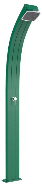 Doccia Solare da Esterno Giardino 25L Miscelatore Arkema Spring Verde