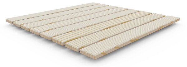 Piatto Doccia da Esterno in Legno 80x80x4 cm Arkema Ecowood