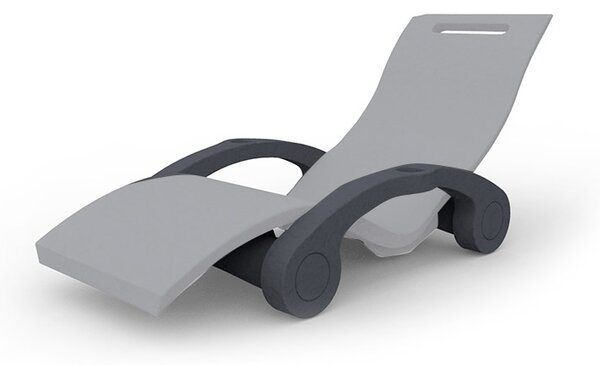Supporto Galleggiante Chaise Longue Arkema Serendipity Arancio