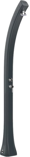 Doccia Solare da Giardino 28L Miscelatore Temporizzato Arkema Happy Beach Grigio Antracite