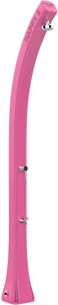Doccia Solare da Giardino 28L Miscelatore e Lavapiedi Arkema Happy Five Fuxia