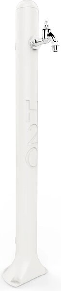 Fontana da Esterno con Rubinetto Arkema H2O Bianco