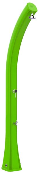Doccia Solare da Giardino 35L Miscelatore e Lavapiedi Arkema Happy XL Verde chiaro