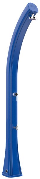 Doccia Solare da Giardino 35L Miscelatore e Lavapiedi Arkema Happy XL Blu