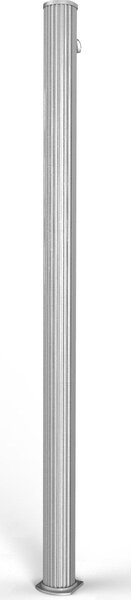 Doccia Solare da Giardino 25L Miscelatore e Lavapiedi Arkema Jolly S Inox Paint