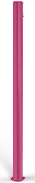 Doccia Solare da Giardino 25L Miscelatore e Lavapiedi Arkema Jolly S Fuxia